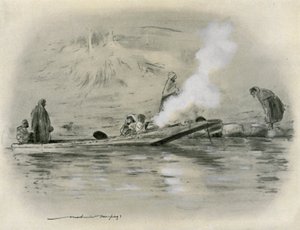 遊牧民族の家族 作： Mortimer Ludington Menpes